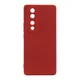 Maska Soft Gel Silicone za Huawei Honor 70 Pro, Crvena