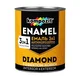 Antikorozijski emajl 3 v 1 KOMPOZIT DIAMOND 0,65 l - Silver