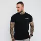 GymBeam Muška majica Basic Black