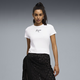 PUMA Essentials Script Tee Women, Clothing, White, S
