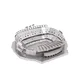 Nogometni stadion - CAMP NOU - FC Barcelona - 3D kovinska sestavljanka