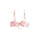 B by Ted Baker Bikini zgornji del rdeča/črna/bela