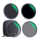 K&F 49MM Nano-X Series,Green Coated, ND4+ND8+ND64+ND1000 Filter Kit