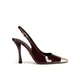 Nine West Čevlji z visoko peto WFA3376-1 Rjava