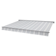 Markiza Sunfun Design (3,5x2,5 m, sivo-bela)