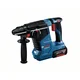 Bosch Akumulatorski elektro-pneumatski čekić za bušenje sa SDS plus prihvatom GBH 187-LI Profi kofer 2xGBA 18V 5.0Ah 0611923021