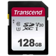 TRANSCEND SDXC 128GB 300S, 95/45MB/s, C10, UHS-I Speed Class 3 (U3), V30 (TS128GSDC300S)