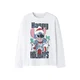 NAME IT Majica NKFSyra Stitch mornarska/roza/rdeča/bela