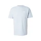 VANS Majica NEW LEFT CHEST pastelno modra / bela