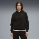Puma Ženski duks sa kapuljačom Ess elevated comfort velour rib hoodie, Crni