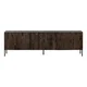 Rjava TV omarica iz masivnega bora 180x56x46 cm Bono – WOOOD
