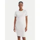 Versace Jeans Couture Vsakodnevna obleka 80HAOT02 CJ03T Bela Slim Fit