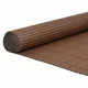vidaXL vidaXL Vrtna ograja dvostranska rjava 1,8x3 m PVC, (5000301027)