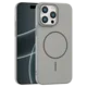 Rigid Silicone MagSafe maska za iPhone 13 Pro Max – siva
