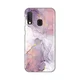 Silikonska maska za Samsung A202F Galaxy A20e Pink Marble Print šarena