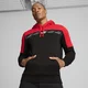 Mens Puma Around The Block Hoodie, Red, Size L, Clothing