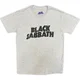 Black Sabbath Black Wavy Logo Grey XL Majica