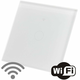 master LED Stikalo na dotik stekleno Wi-Fi Tuya enojno belo LED