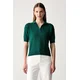 Weekend Max Mara polo ženska majica bombažna WKDALBERO
