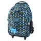Play Ranac sa točkićima za dečake Elite Eleven Trolley, 49 x 34 x 24 cm, Crno-plavi