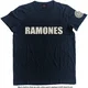 Ramones Unisex Fashion majica Logo & Presidential Seal (Applique Motifs) S