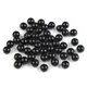Plastične voščene kroglice / biseri Glance O8 mm - F75 črna (20 g)