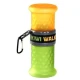 Potovalna steklenica 2v1 oranžno-zelena 750+500ml KW
