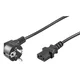 MicroConnect Napajalni kabel MicroConnect 3 m črn IEC320