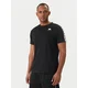 Kappa Majica 303UV10 Črna Slim Fit