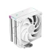 DeepCool CPU Cooler - AK400 DIGITAL PRO WH (25 dB; maks., 103,45 m3/h; 4-pinski priključek, 4 toplotne cevi, 12 cm, PWM, bel)