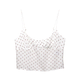 Pull&Bear Top črna/bela