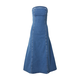 VERO MODA Obleka VMAILEY moder denim