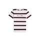 TOMMY HILFIGER Majica temno rdeča / bela