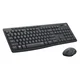 Logitech Tastatura i Miš Mk295, Silent Wireless Combo, Ru Raspored, Crna