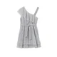 Mayoral Elegantna obleka 6977 Siva Regular Fit