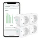 4x EIGHTREE pametna WiFi vtičnica z merjenjem porabe