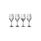 Lyngby Glas komplet kozarcev na peclju za vino iz kristalnega stekla 550 ml