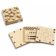 Wooden city Leseno mesto igre 3D Mini Mill