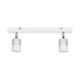 LED spot svetiljka TUBSSON 2xGU10/4,8W/230V bela/sjajni hrom