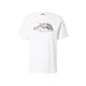 THE NORTH FACE Majica MNT LINE RG SS bela