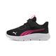 PUMA FlexFocus Modern Sneakers Kids, Shoes, Black/Pink/White, 33