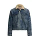Polo Ralph Lauren Prehodna jakna kremna/mornarska/moder denim/češnjevo rdeča