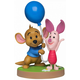 Mini figura Beast Kingdom Disney: Winnie the Pooh - Piglet and Roo (Mini Egg Attack)