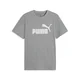 PUMA Essentials Logo Tee Men, Men, Medium Gray Heather, S