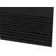 Tkanina dekorativni filc / filc 20x30 cm - (F77) črna (2 kosa)