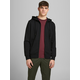JACK & JONES Jopa na zadrgo, črna