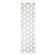 Chemex Preproga Boho Modern Shaggy Soft Sidewalk C090A Kremna Siva 100x400 cm