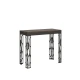 Ityhome Ityhome 90 x 77 konzolna miza rjava, (20847732)