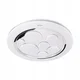 STRÜHM okrogla stropna svetilka Drops LED C 24W 4000K bela 03865 1 kos.