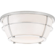 Quoizel QZ-CHANCE-F-PC - Stropna svetiljka za kupatilo CHANCE 2xE27/60W/230V IP44